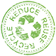 reduce, reuse, recycle logo