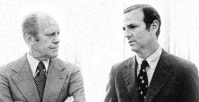 Gerald Ford and James Baker